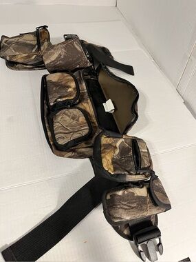 Fieldline camouflage, hunting butt pack, tactical with buddy lok modular system